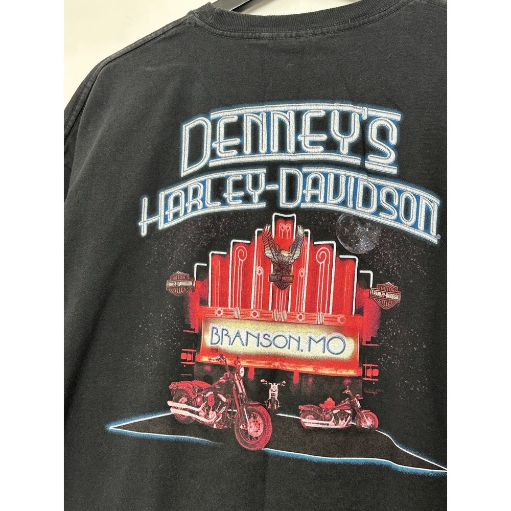 Vintage Harley Davidson T Shirt Branson MO Size XL